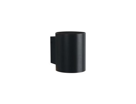 Kinkiet OREGON w kształcie ściennej tuby czarny góra dół gwint G9 LP-106/1W BK Light Prestige