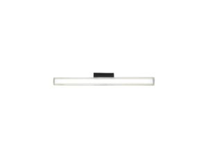 Nowoczesny kinkiet ścienny Linea LED z szklanym tubalnym kloszem do eleganckiego salonu LP-0510/1W-61 BK Light Prestige