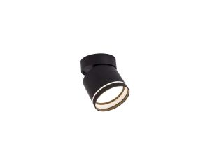 Lampa sufitowa Kendal Oprawa natynkowa 1 x GX53 czarna LP-6331/1SM R1 BK movable Light Prestige