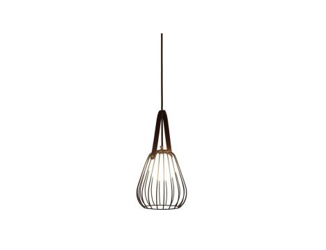 Lampa wisząca Bacoli mała czarna LP-1212/1PS BK Light Prestige