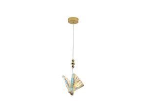 Lampa wisząca zwis w kształcie kolorowego motyla do salonu Mariposa LED CCT LP-1715/1P color Light Prestige