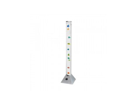 Lampa podłogowa tuba z wodą AQUA Srebrny LED RGB 89244 Zuma Line