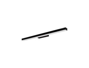 Nowoczesny kinkiet Aqua do łazienki nad lustro czarny, źródło LED 20W IP44 LP-987/1W M BK Light Prestige