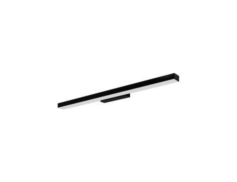 Nowoczesny kinkiet Aqua do łazienki nad lustro czarny, źródło LED 20W IP44 LP-987/1W M BK Light Prestige