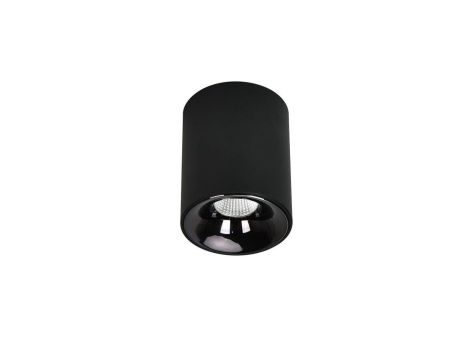 Tuba natynkowa czarny spot Tom zintegrowany LED CCT do korytarza LP-4848/1RM BK Light Prestige