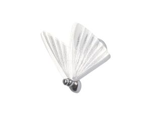 Nowoczesny kinkiet w kształcie motyla Mariposa z zintegrowanym LED do salonu LP-1715/1W CH Light Prestige