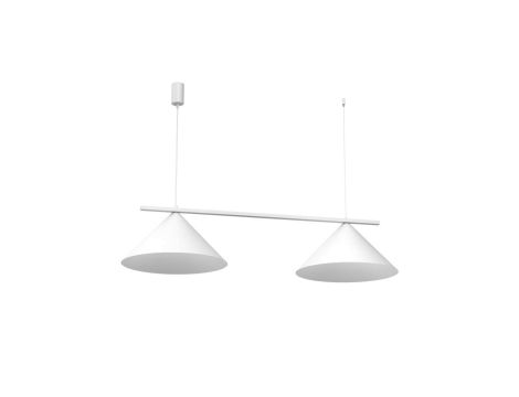 Lampa wisząca CAPITAL BIAŁY 2XGX53 MLP0943 Milagro