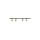 Zestaw Pipe Track Złoty 4xGU10 1,5m ML1167 Milagro