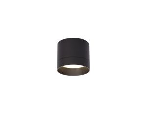 Lampa sufitowa Kendal Oprawa natynkowa 1 x GX53 czarna LP-6331/1SM L BK Light Prestige
