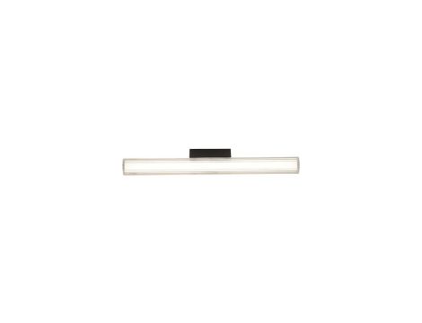 Kinkiet Linea LED z personalizacją oświetlenia CCT i szklanym kloszem LP-0510/1W-45 BK Light Prestige