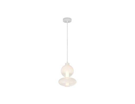 Lampa wisząca DAPHNE WHITE 12W ZŁOTY Ciepła 3000K 12W LED IP20 ML0862 Milagro