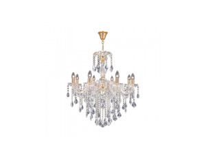 Żyrandol lampa wisząca CHATEAU Złoty 8xE14 14004/8-GLD Zuma Line