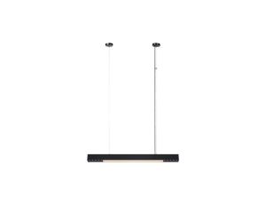 Lampa wisząca Cali M LED CCT Tuya czarna LP-1301/1P M BK Smart Light Prestige