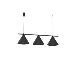 Lampa wisząca CAPITAL CZARNY 3XGX53 MLP0938 Milagro