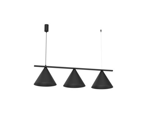 Lampa wisząca CAPITAL CZARNY 3XGX53 MLP0938 Milagro
