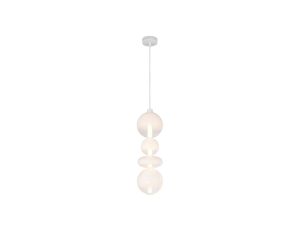 Lampa wisząca DAPHNE WHITE 36W ZŁOTY Ciepła 3000K 36W LED IP20 ML0863 Milagro