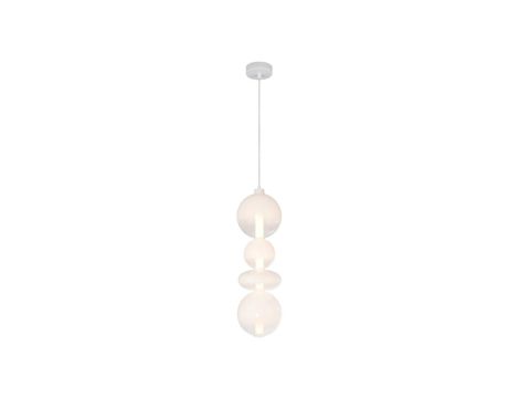 Lampa wisząca DAPHNE WHITE 36W ZŁOTY Ciepła 3000K 36W LED IP20 ML0863 Milagro