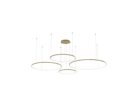 Lampa wisząca Saturno Gold 120W LED ML0849 Milagro