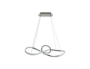 Lampa wisząca Marco Chrome 42W LED ML8117 Milagro