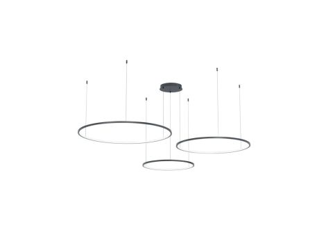 Lampa wisząca Saturno Black 100W LED ML0846 Milagro