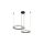 Lampa wisząca NEST 77W LED 61+41cm ML0525 Milagro