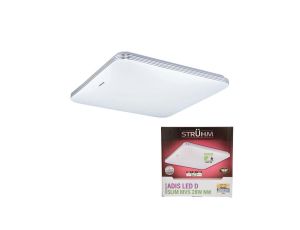 Lampa oprawa sufitowa plafon PLAFONIERA ADIS D LED SLIM + CZUJNIK RUCHU 28W
