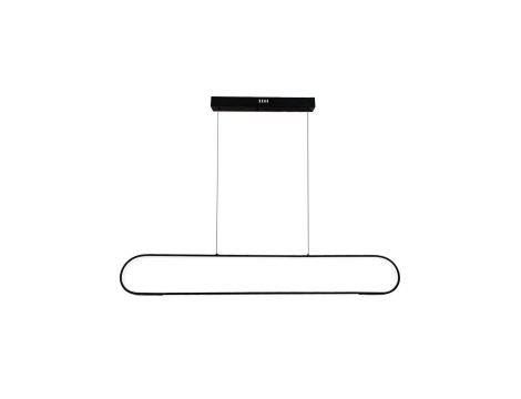 Lampa wisząca FRAME 42W CZARNY 4000K 42W LED IP20 ML1046 Milagro