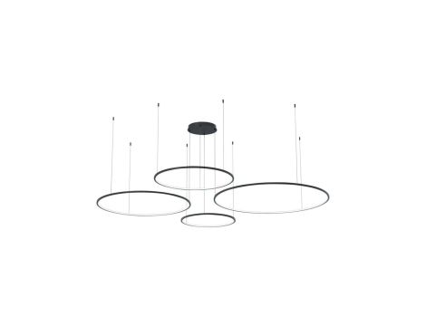 Lampa wisząca Saturno Black 120W LED ML0848 Milagro