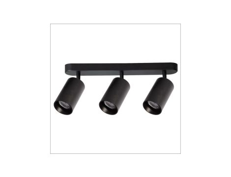 Oprawa reflektorki sufitowe Pipe Spot Czarny 3xGU10 ML1162 Milagro