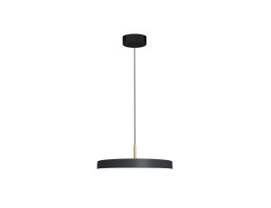 Lampa wisząca DISC 38W LED CZARNY + ZŁOTY 4000K 38W LED IP20 ML1065 Milagro