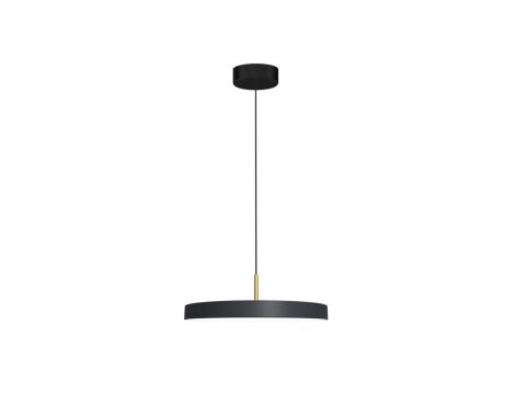 Lampa wisząca DISC 38W LED CZARNY + ZŁOTY 4000K 38W LED IP20 ML1065 Milagro