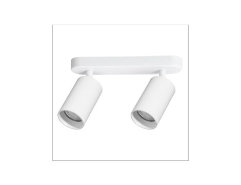 Oprawa reflektorki sufitowe Pipe Spot Biały 2xGU10 ML1160 Milagro