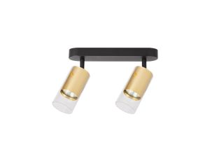 Oprawa Ricky Spot Złoty 2xGU10 ML0691 Milagro