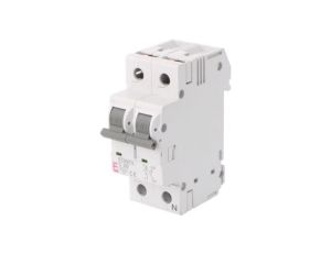 Wyłącznik nadprądowy, 230/400VAC, Prąd znamionowy: 20A, Bieguny: 1+N, 6kA ETIMAT 6 1P+N C20