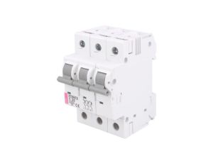 002145518 Wyłącznik nadprądowy, 230/400VAC, Prąd znamionowy: 25A, Bieguny: 3, 6kA, Szczelność: IP20