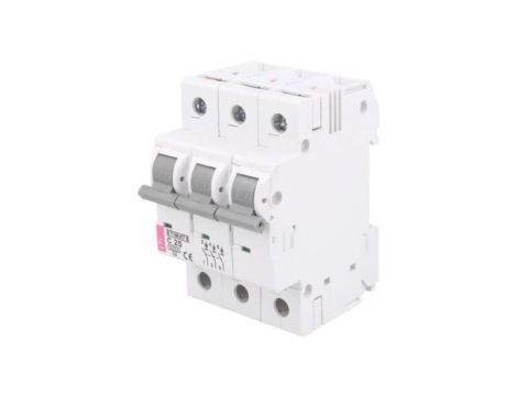 002145518 Wyłącznik nadprądowy, 230/400VAC, Prąd znamionowy: 25A, Bieguny: 3, 6kA, Szczelność: IP20