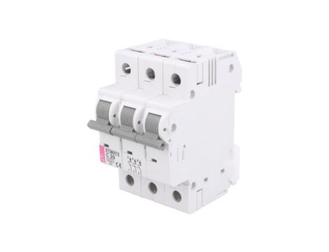 002145517 Wyłącznik nadprądowy, 230/400VAC, Prąd znamionowy: 20A, Bieguny: 3, 6kA, Szczelność: IP20