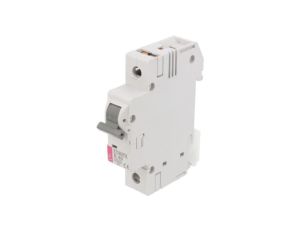 Wyłącznik nadprądowy, 230/400VAC, Prąd znamionowy: 40A, Bieguny: 1, 6kA, Szczelność: IP20 ETIMAT 6 1P B40
