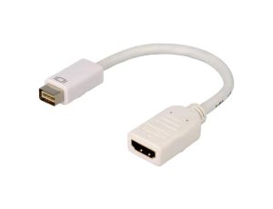 MA.1620.2111 Adapter DVI mini wtyk, HDMI gniazdo 0,21m