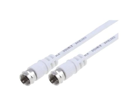 CABLE-F/F-20 Kabel 20m F wtyk, z obu stron biały