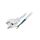 S39-3/07/3BW Kabel 3x0,75mm2 CEE 7/7 (E/F) wtyk, przewody tekstylny 3m