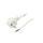 S4-3/10/3WH Kabel CEE 7/7 (E/F) wtyk kątowy, przewody PVC 3m biały 10A