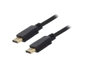 MC.2111.030BK Kabel DisplayPort 1.2 DisplayPort wtyk, z obu stron 3m czarny