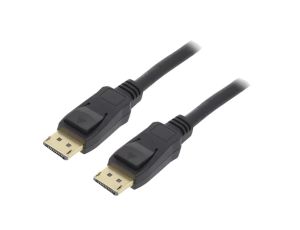MC.2130.020BK Kabel DisplayPort 1.4, HDCP 2.2 DisplayPort wtyk, z obu stron