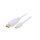 MC.2110.1112.020WH Kabel DisplayPort 1.1 DisplayPort wtyk, mini DisplayPort wtyk