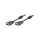Kabel DVI-D (24+1) wtyk,z obu stron 15m czarny 93951