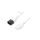 WN112-3/10/3WH Kabel IEC C13 żeński,IEC C14 męski PVC 3m biały 10A 250V