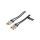 GOOBAY-PLUS-77394 Kabel RCA wtyk x2,z obu stron 3m Pokrycie: złocony czarny