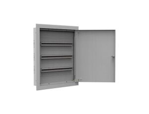 Rozdzielnica podtynkowa metalowa 3x24 modułów IP30 (400V AC) 665x523x130mm drzwi pełne Doktorvolt