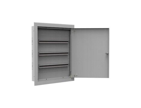 Rozdzielnica podtynkowa metalowa 3x24 modułów IP30 (400V AC) 665x523x130mm drzwi pełne Doktorvolt